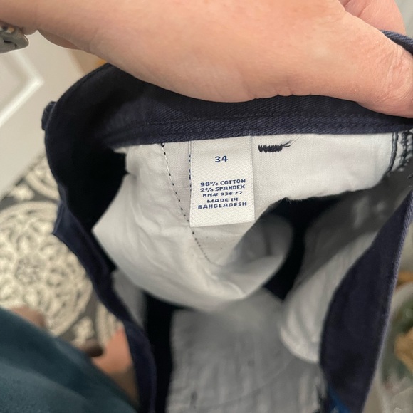 Arizona Jean Company Blue Flat Front Shorts - Picture 5 of 9